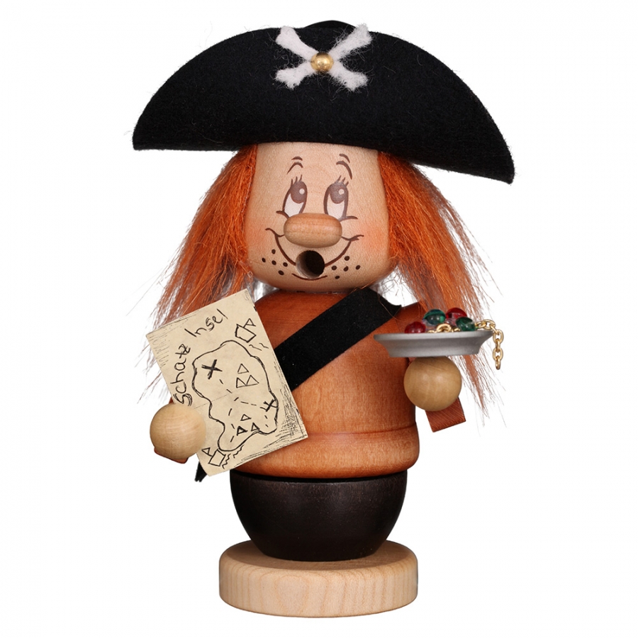 Räuchermann Miniwichtel Pirat 